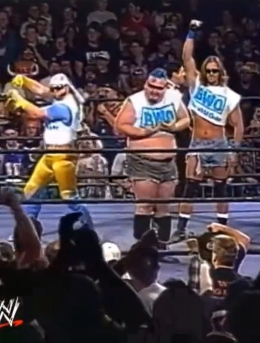29 years ago TODAY Stevie Richards, Super Nova &amp; I debuted as the Blue World Order at November To Remember 1996. I'm grateful that I got to do it with 2 guys who pushed me to be a better performer. I'm grateful to the fans who STILL remember it to this day! Thank you all!