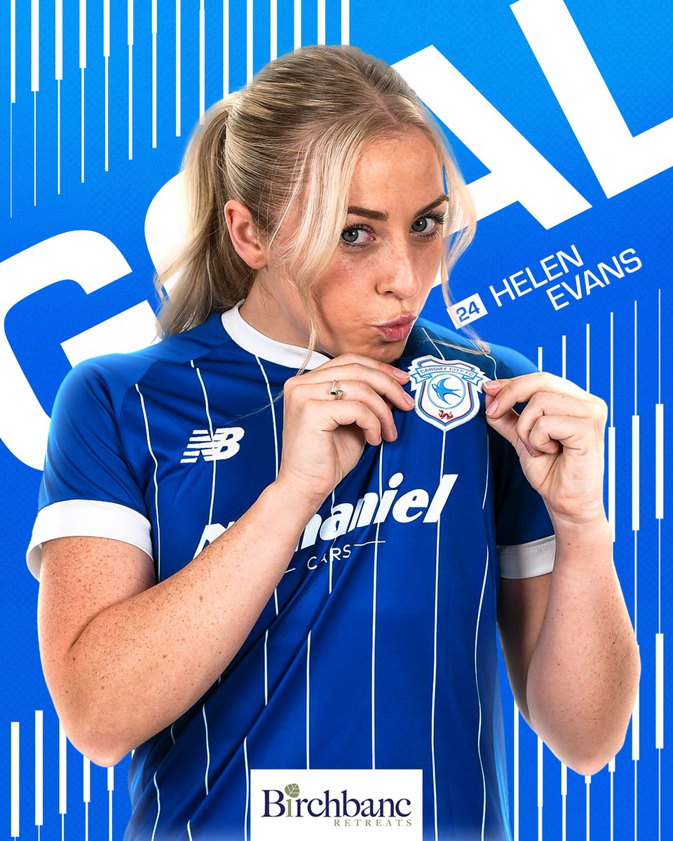 CardiffCityFCW's tweet photo. 64 - GOAL!! @helenevans2011 puts City level from close range!! (1-1)

#CityAsOne https://t.co/5WGuSfgx4a
