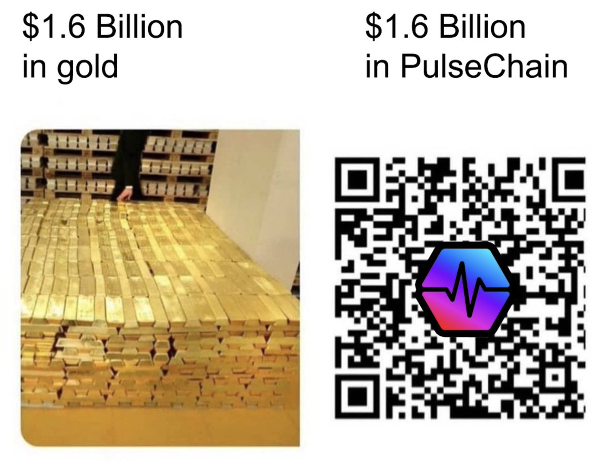 khalidoncrypto's tweet image. ⚠️WHICH WOULD YOU RATHER OWN?

GOLD OR #PULSECHAIN