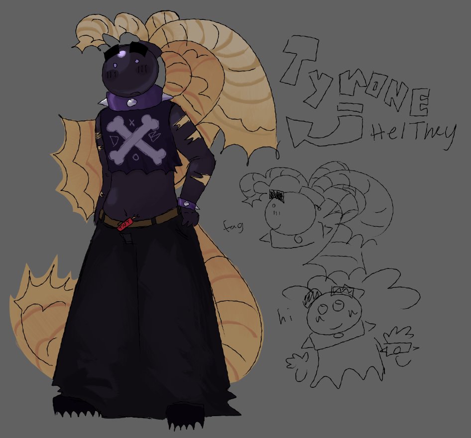 suddenlygeek's tweet image. my new oc. tyrone 🙂🙂
#ocart #originalcharacterart