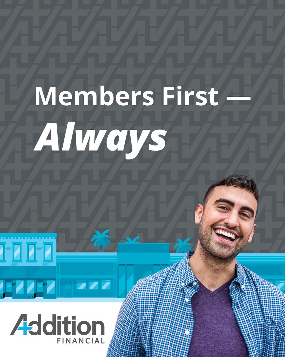 EnvisionCU's tweet image. 🩵 Member appreciation moment: Thank you for trusting us with your financial journey. With @theadditionfi, we’re continuing the tradition of putting members first — always.

Learn more about how we are serving you at additionfi.com/ecu.