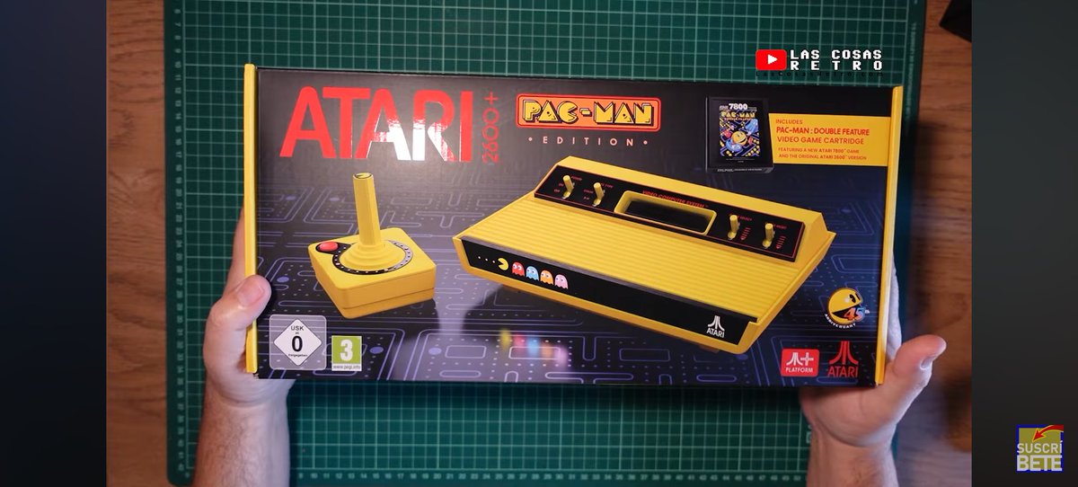 LasCosasRetro's tweet photo. ¡La leyenda vuelve! 🤩
Te traigo un UNBOXING ÉPICO de la Atari 2600+ PAC-MAN Edition.
¡Celebramos el 45 cumpleaños de PAC-MAN! ✨
Dale al play y comparte que ayuda mucho!
https://t.co/pK2p1zXuT8
#plaion #retro #PACMAN45TH https://t.co/Np9nJzYhFt