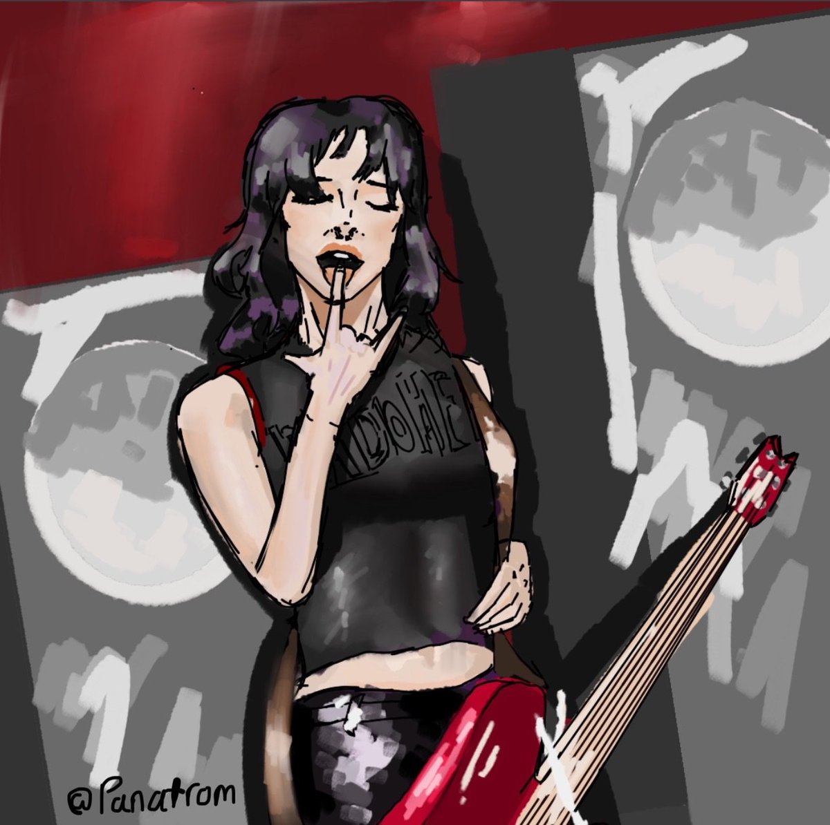 Panatrom's tweet photo. bad bitches assemble! #gothgirl https://t.co/cKgQnFqi97