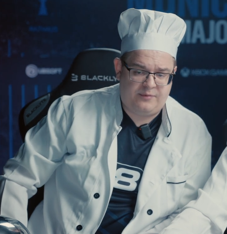 THE CHEF IS HUNGRY TO COMPLETE THE GAUNTLET