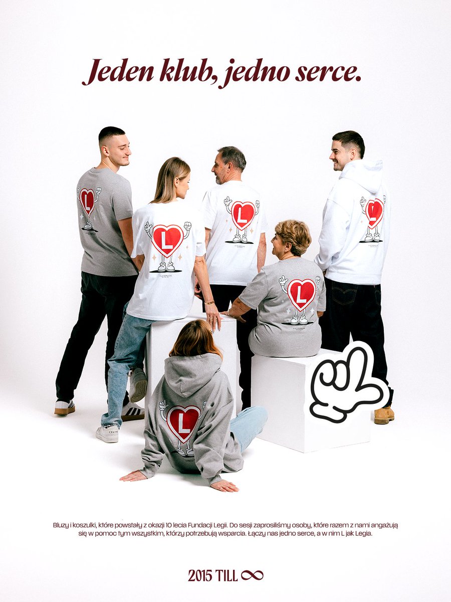 Łączy nas serce do piłki i do pomagania 🤍

Specjalna kolekcja z okazji 10-lecia Fundacji Legii dostępna ➡️ sklep.legia.com/product-tag/no…