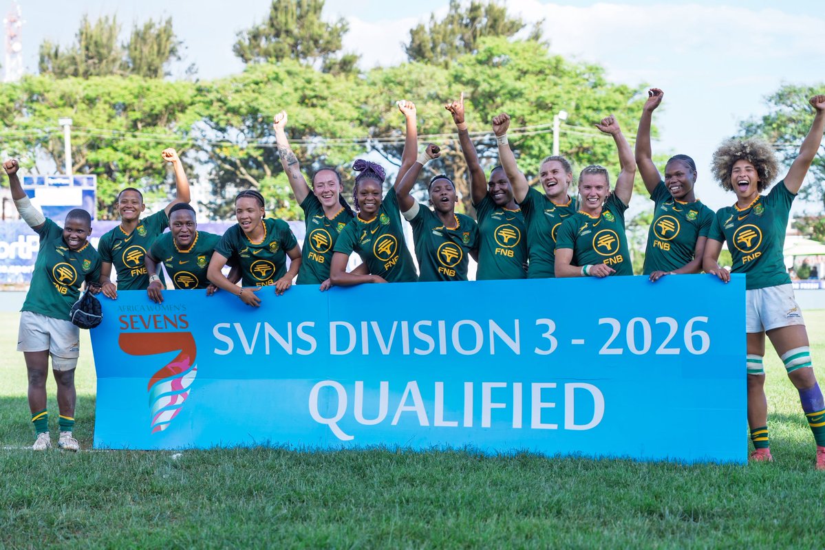 South Africa have retained their Africa Women’s Sevens title by beating hosts and rivals Kenya 22-0. This marks South Africa’s 13th Africa Women’s Sevens title, extending their record as the continent’s most successful

#RAW7s2025

#EastBeastAdsRugby