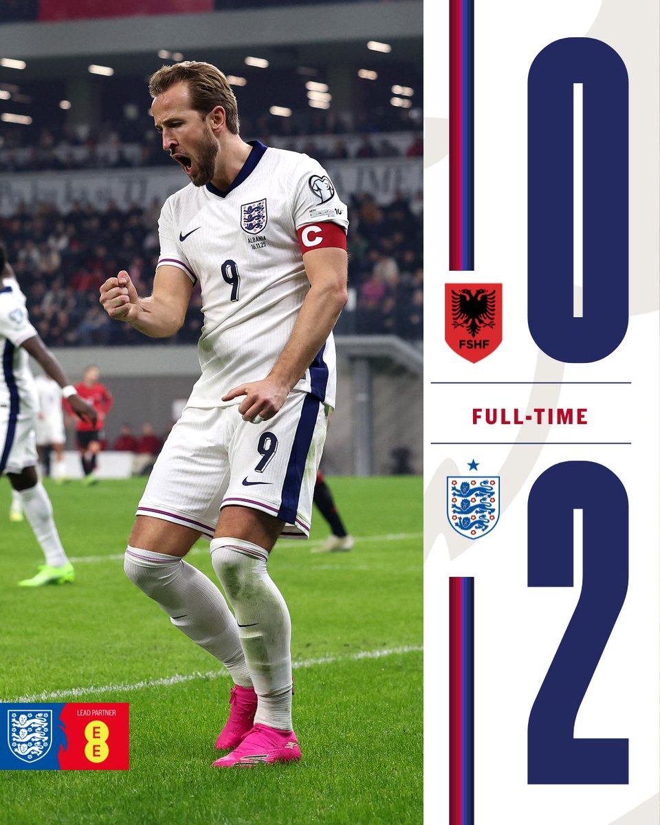 England's tweet image. Our #ThreeLions finish the year in style! 👏
