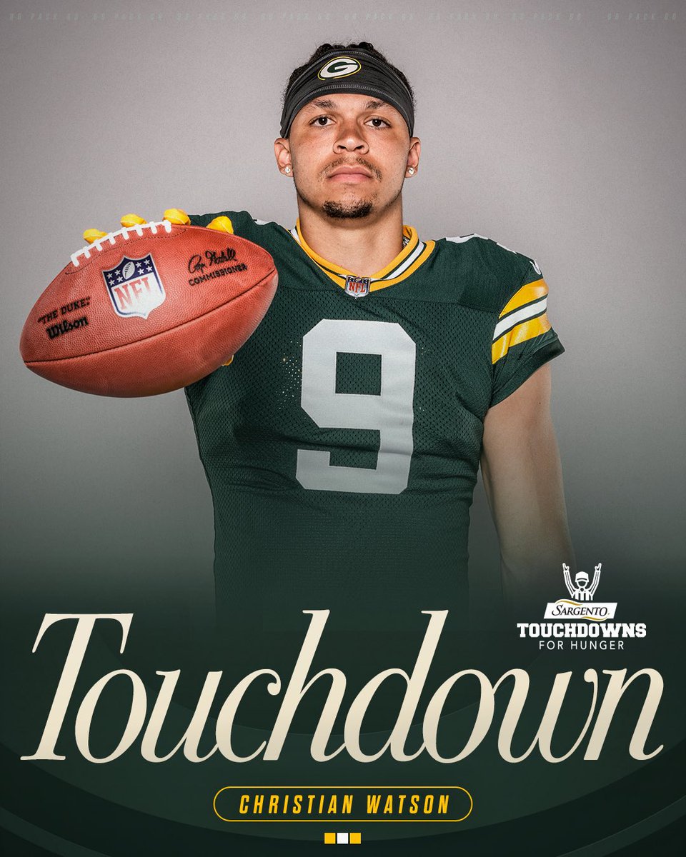 WATSON GRABS IT FOR THE TD!