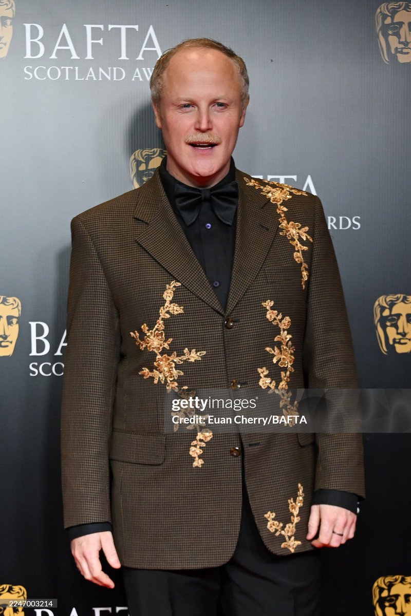 RivalsDisney's tweet photo. πΈ| More of Gary Lamont on the red carpet at the 2025 BAFTA Scotland Awards.
He is nominated for the Audience Award!π€πΌ #Rivals https://t.co/wXV4PDq2Es