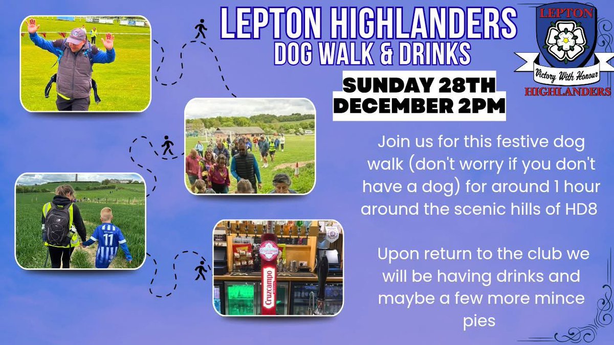 Lepton Highlanders FC & CC tweet media