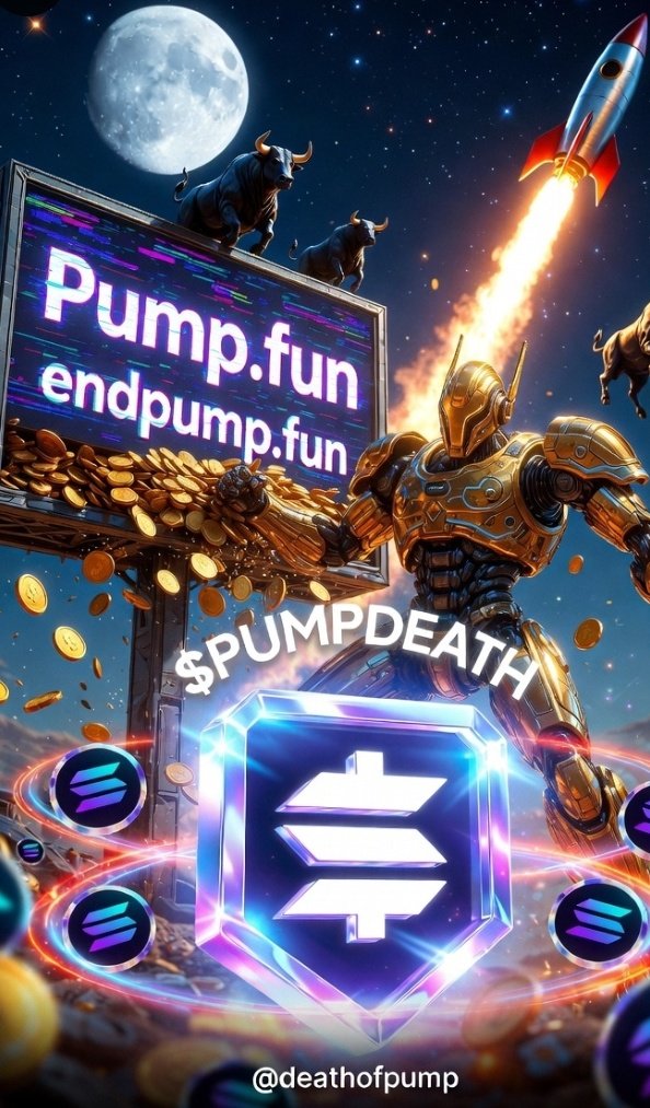 Defibherry123's tweet image. Pump.fun: The Ultimate Crypto Scam Machine That&apos;s Rugged More Wallets Than a Bear Market Time to Burn It Down?  Enter $PUMPDEATH, the Rebel Token Declaring War on the Rug Pull Empire! Who&apos;s With Us?  #EndPumpFun

 Imagine the crypto world is like a big playground…