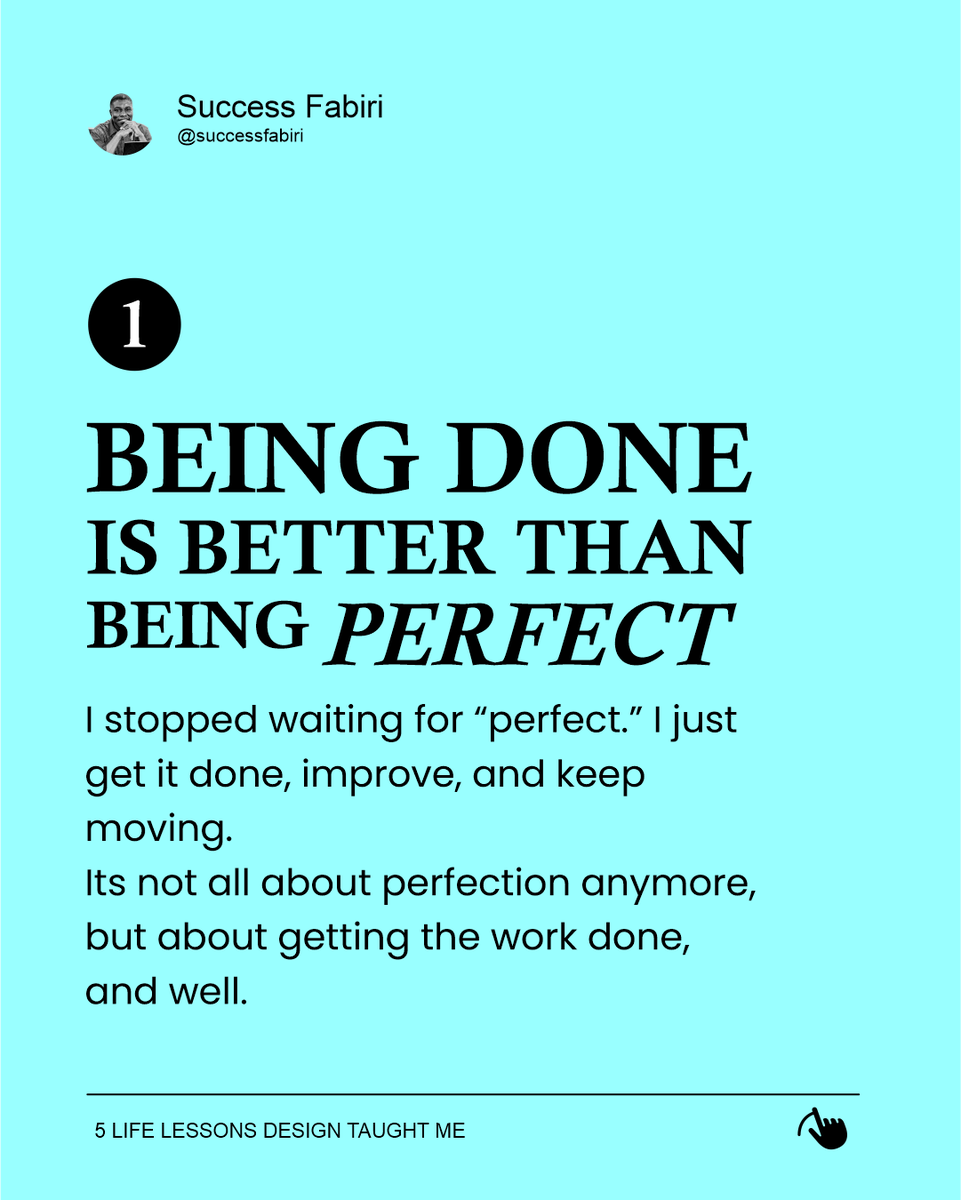 SFabiri's tweet photo. Design isn’t just about aesthetics, it’s about discipline, resilience, and growth. 

Every project, feedback, and iteration has taught me lessons that extend far beyond the screen.

Which lesson resonates most with you? Let me know in the comments 👇 https://t.co/40LaZxNHmL