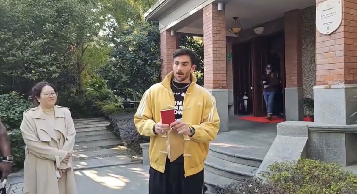 I have so many thoughts on Hasan Piker's propaganda trip to China. I'll just share one here: it's difficult to buy a copy of Mao's Little Red Book in China. You can't get it in official bookstores, and the CCP isn't printing new copies. Beijing likes it when 外国朋友 like Piker