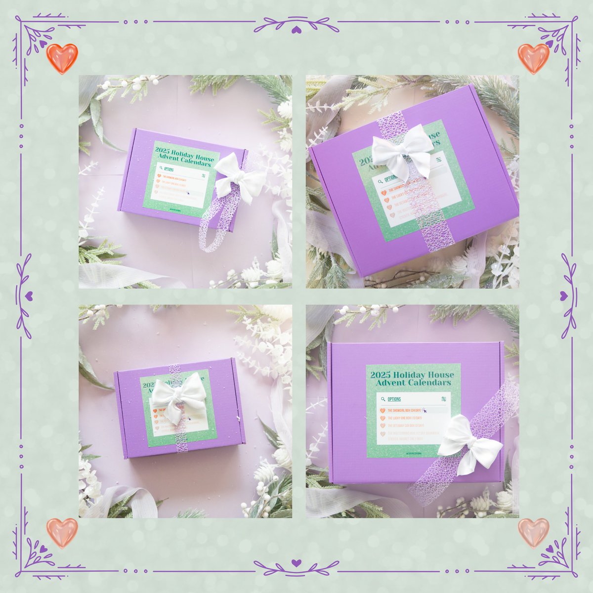 Willow_Reads's tweet image. 🎁GIVEAWAYYY🎁

Winner receives one “The Lucky One Box” 13 day swiftie Advent Calendar 🤭

Must follow this acct, like, and rt this post

Intl

Comment which Advent Calendar item is your fav or what you’re most excited for (photos in thread below)

Ends Nov 23rd