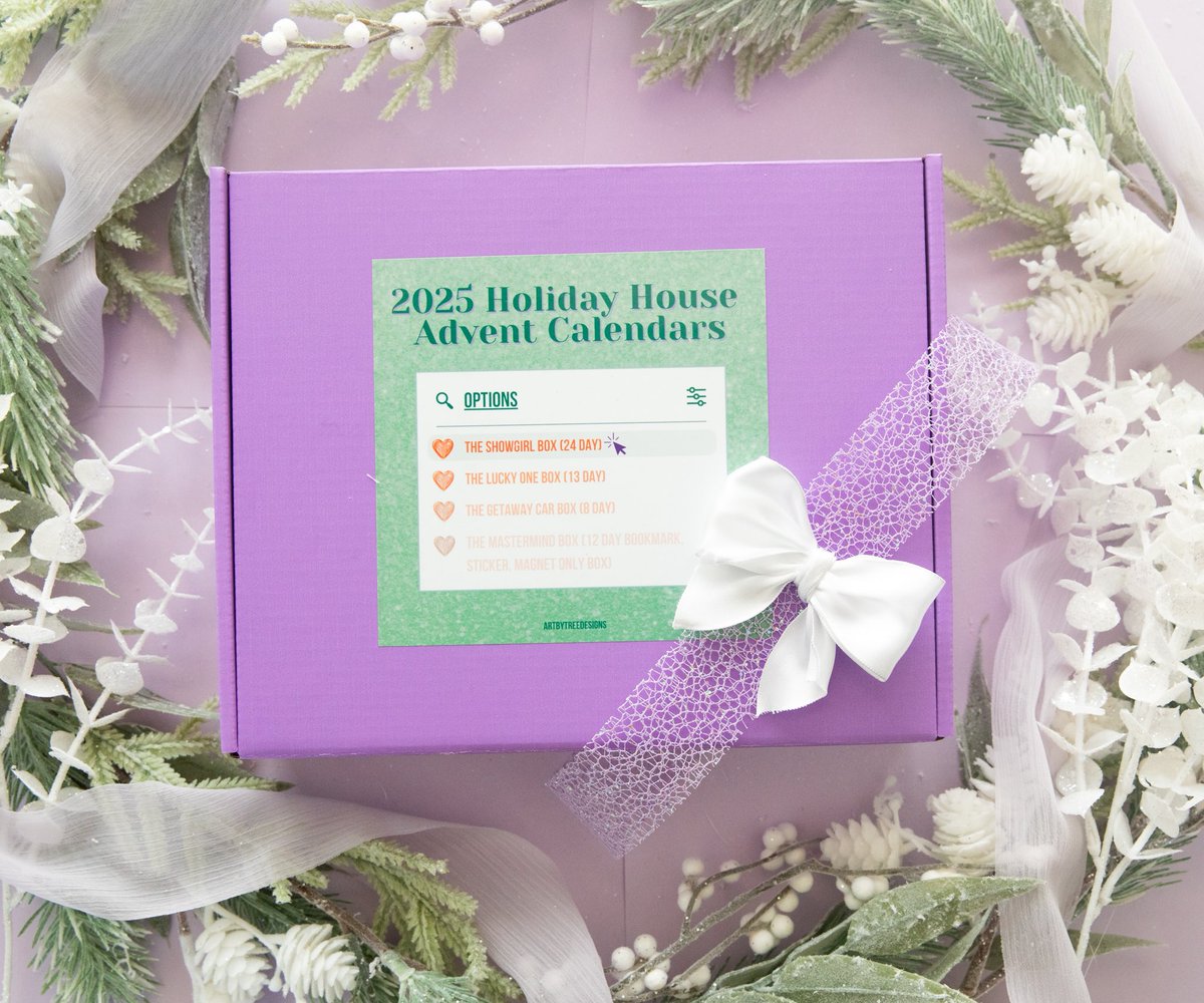 Willow_Reads's tweet image. 🎁GIVEAWAYYY🎁

Winner receives one “The Lucky One Box” 13 day swiftie Advent Calendar 🤭

Must follow this acct, like, and rt this post

Intl

Comment which Advent Calendar item is your fav or what you’re most excited for (photos in thread below)

Ends Nov 23rd