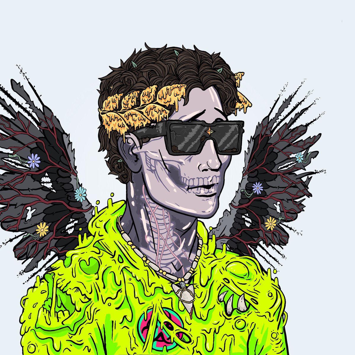 Time for a new PFP👌🏻

Was looking for something special 👀

Got a banger grail <a href="/DeGodsNFT/">DeGods</a> 💎
X-Ray x Hazmat 🤩

Do we like him? 🤌