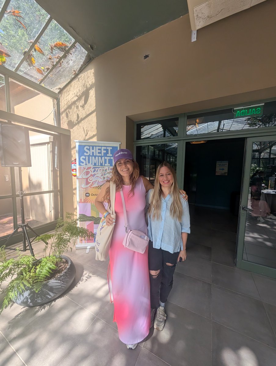 I never thought of finding so many amazing, smart and friendly women in Web3/Blockchain. I'm amazed to be back to Bs Aires and  find out the female power behind building global modern infrastructure. Wow.  TradFi 🤝 DeFi. And great vibes here at <a href="/shefiorg/">shefi.eth (💫,💫)</a> 

🇦🇷🇲🇽🇨🇴🌎🦋