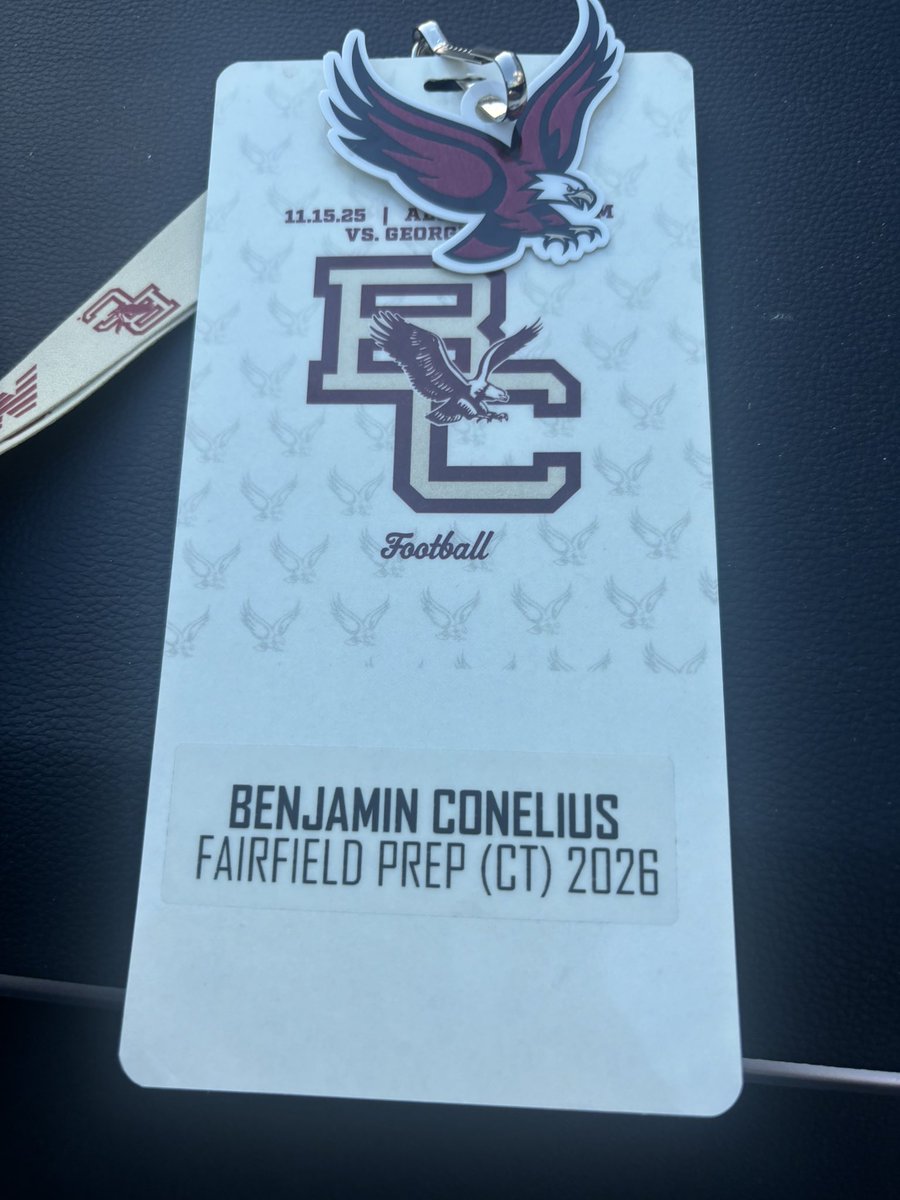 Had a great time back <a href="/BCFootball/">Boston College Football</a> last night! Thanks to <a href="/CoachThurin/">Matt Thurin</a> and the rest of the staff for great hospitality! 

<a href="/Coachnmcgriff48/">Nick McGriff</a> <a href="/CoachJustin10/">Justin Thomas</a> <a href="/PFNEBruno/">Bruno Perlicki</a> <a href="/ThePuntFactory/">Aaron Perez</a> <a href="/CoachDeeks/">Coach Nick ‘Deeks’ DiCairano</a>