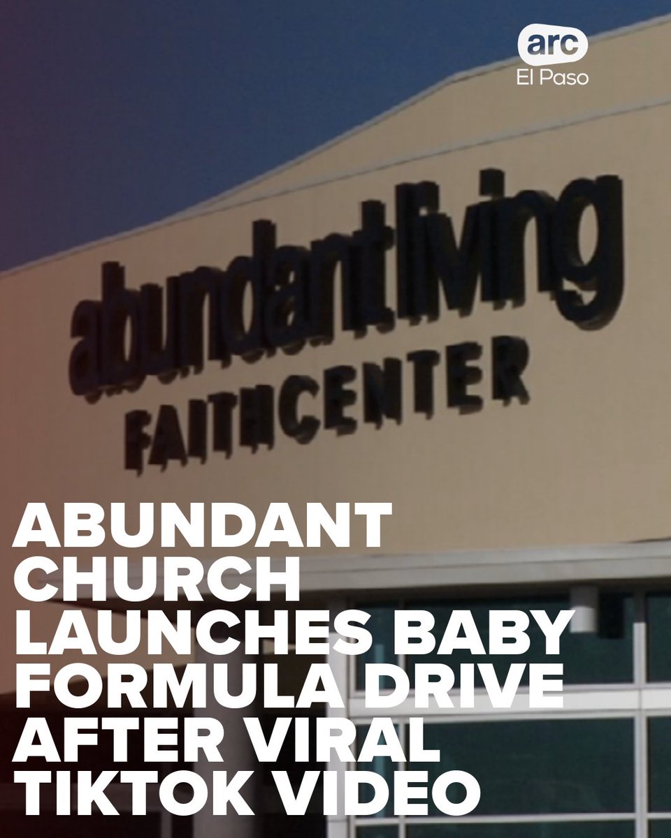 Abundant Church in El Paso has launched its "True Heart of Abundant" campaign with a community baby formula drive, distributing hundreds of baby care boxes to families in need. bit.ly/484TqjP