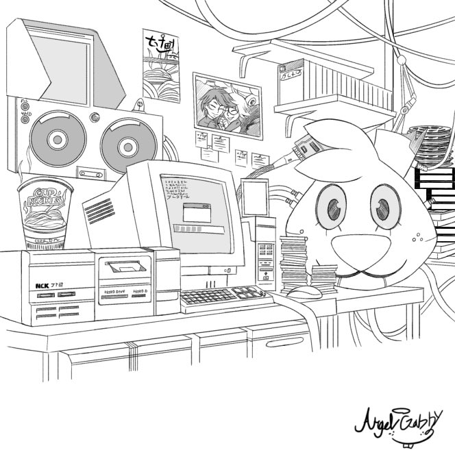 📺🐇📼 #AngelHare #angelhare #AngelGabby #AngelGabbyArt #TheEastPatch #EastPatch #AngelHareFanArt #AngelHareArt #AnalogHorror #LostMedia