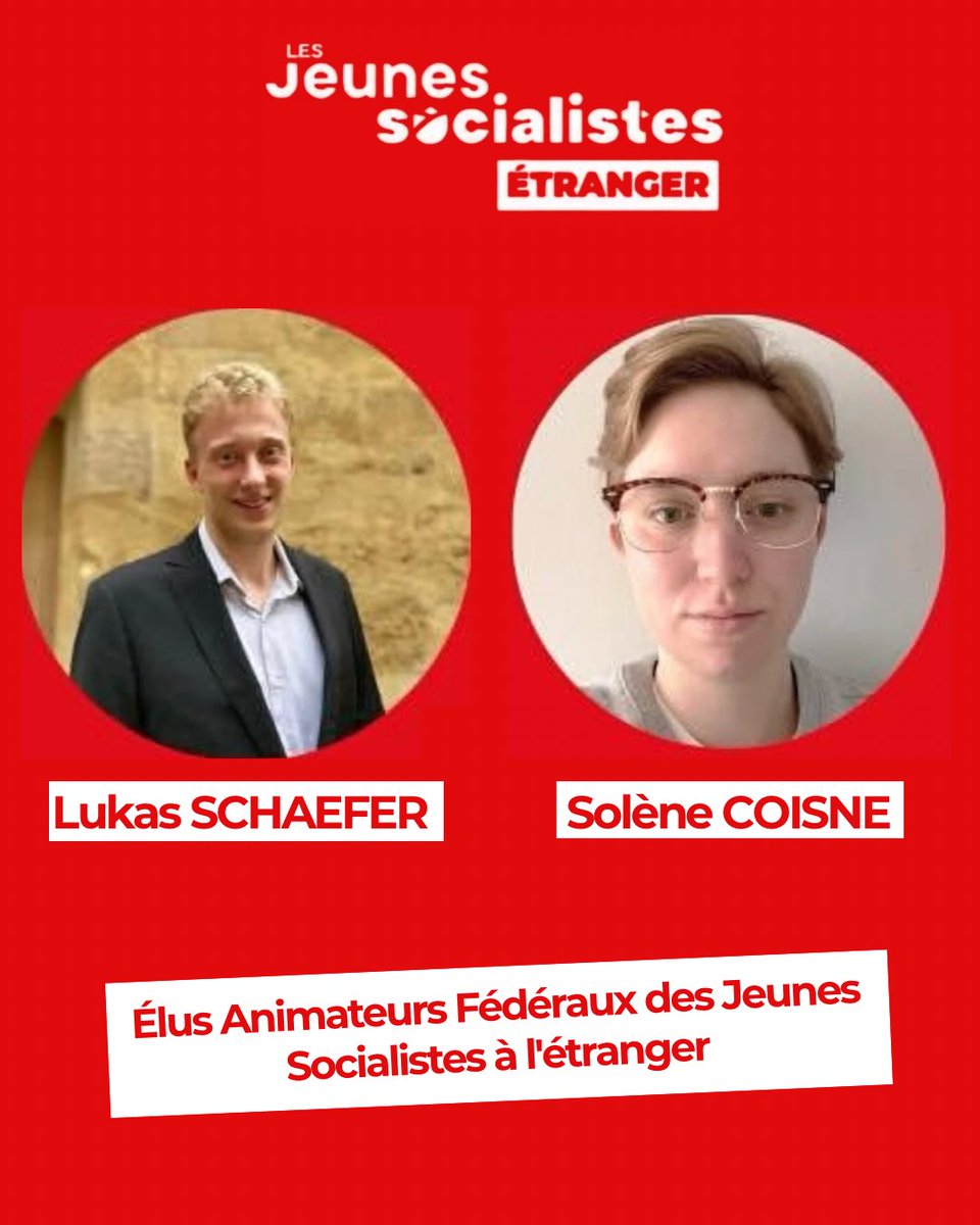 Les Jeunes Socialistes à l'étranger 🌹🌐 tweet media