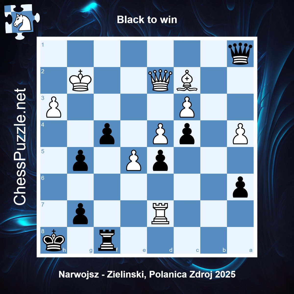 Daily #chess puzzle: chesspuzzle.net/Puzzle/1046565