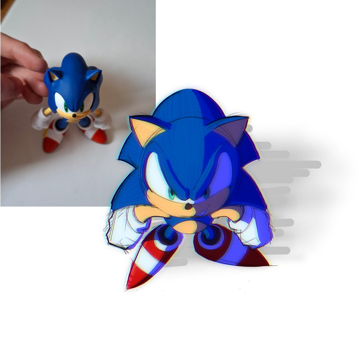 Sonic skecht 😼, #draw #drawing #digitalart #SonicTheHedgehog #sonicfanart