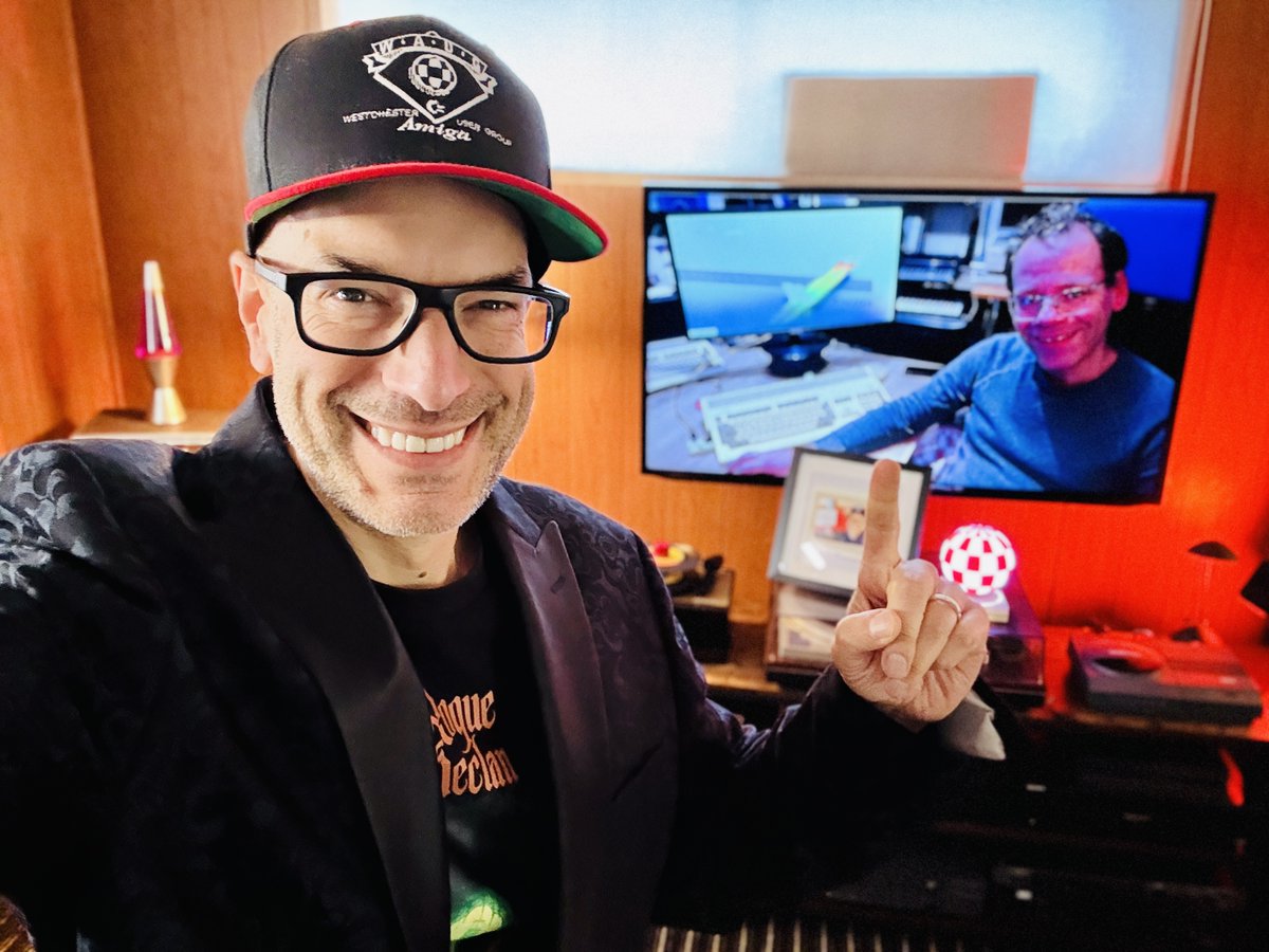 AmigaBill_'s tweet image. Live Now! Sunday Funday! P-Vision &amp;amp; AmiGUS Live Demo with Creator Oliver Achten, Full Motion Video on a C64, Amiga Games, Demos &amp;amp; TONS of Amiga News! #commodore #commodoreamiga #amiga #retrogaming #AmigaBill #AmigaNews LINK: twitch.tv/amigabill