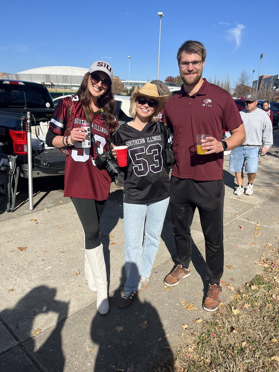 Lots of emotions today after <a href="/SIU_Football/">Saluki Football</a> falls in a 5 OT heartbreaker but so grateful to spend a weekend with the fam.