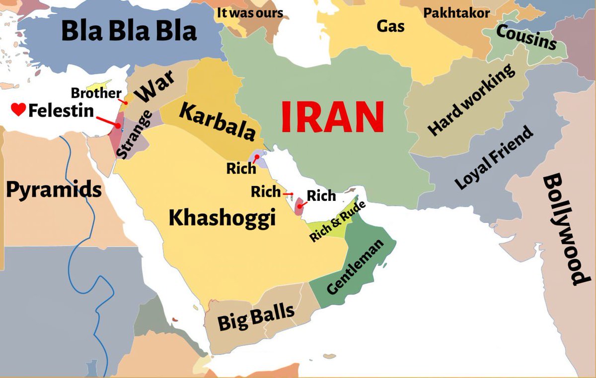 IRMilitaryMedia's tweet image. How do Iranians generally view their neighboring countries?
