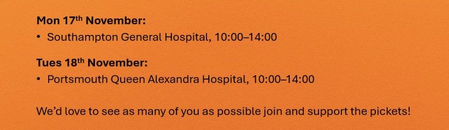 SouthernBMA's tweet image. 📣Two more strike days!✊🏼

🪧Two more south east pickets. 

💪Come and show your support. 
#ResidentDoctorsStrike
#UnityIsStrength
#FullPayRestoration
#EndTrainingBottlenecks