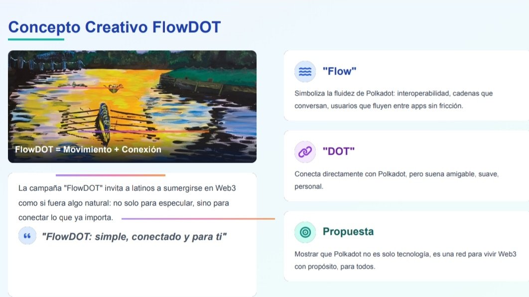 Carlitageek's tweet image. Hoy cierra la Hackathon de @Polkadotsub0 ,  @polkadotnetwork
Participé en el track de marketing con mi propuesta Flowdot.
Una experiencia increíble rumbo al #DevConnect2025. 🚀✨