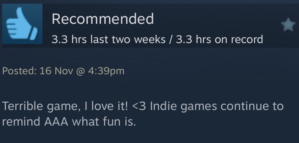 Zoroarts's tweet image. Reading Reviews like this one everyday and it just shows me that im on the Right Path… 🥹🙏

My goal is to develop small, fun and affordable games 🙌😊

Paddle Paddle Paddle is 4.99$ on Steam and its just a small and fun Coop Game to enjoy with a friend 👌