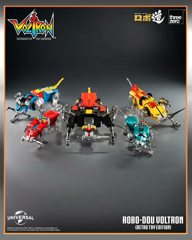TFsource's tweet image. The legend returns ⚡🦁
Pick up Threezero’s Voltron: Defender of the Universe – Retro Toy Edition at TFSource!

tfsource.com/articulated-fi…