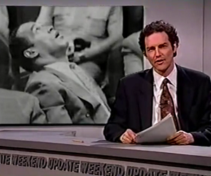 This week in the O.J. Simpson trial, after grisly photos of the murdered Nicole Brown Simpson were shown in court, O.J. turned his head away and wept.

It was at that moment that he realized...

He would never be able to kill her again.