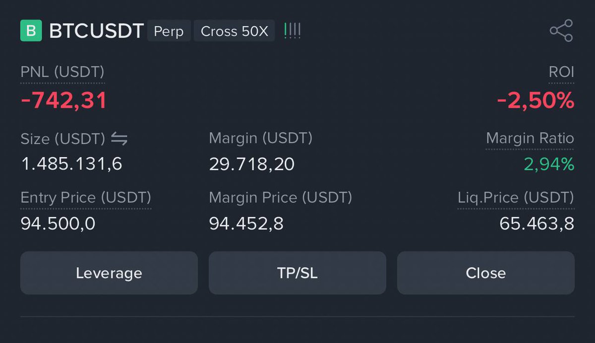 ☑️New signal 🔥😎

#BTC 🪙 

➡️Enter - market

📌Target - 50% - 100%

❌Stop - t.me/+h4404mb73cxkO…