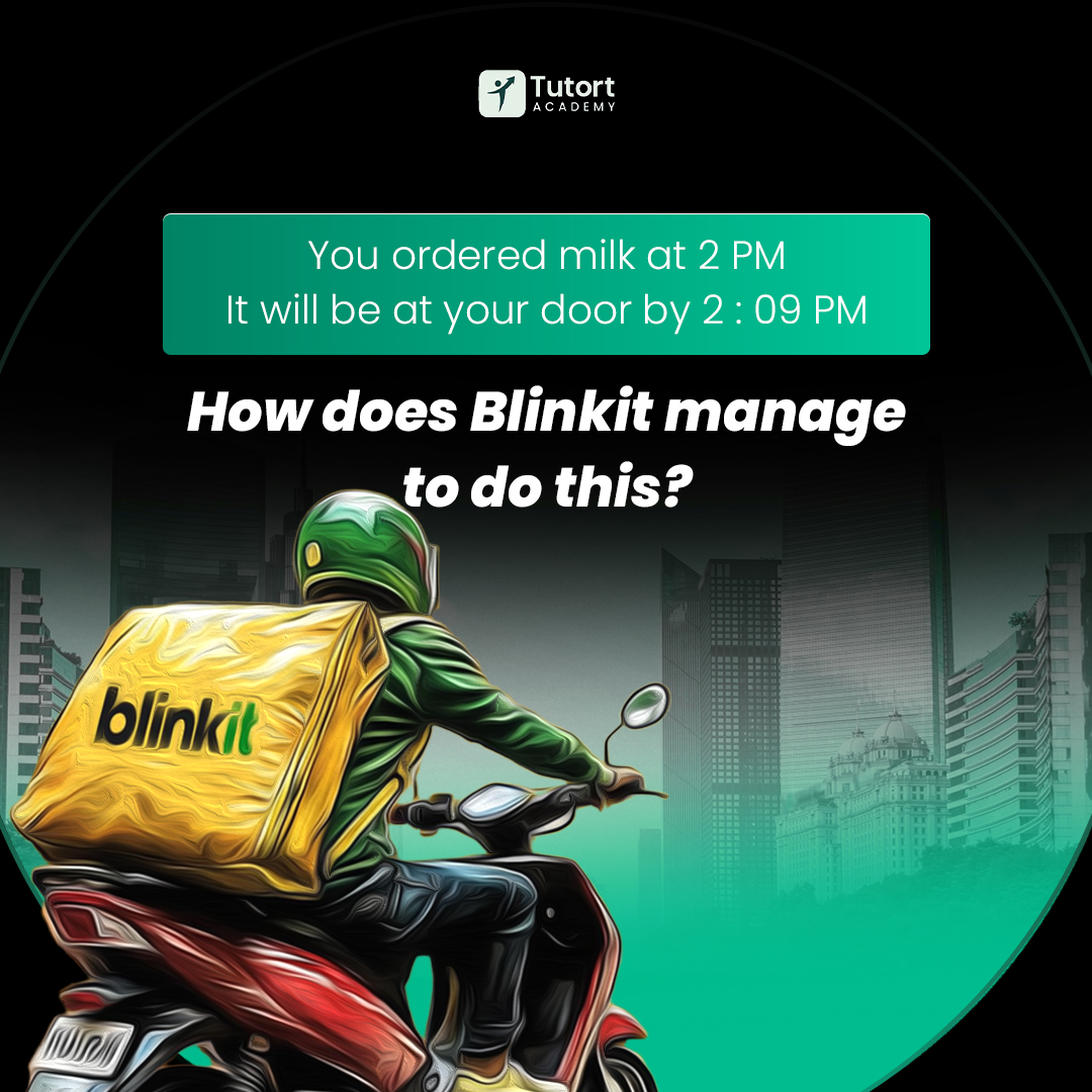 tutort_academy's tweet image. Blinkit delivers in minutes because of hyper-local dark stores, smart routing, and real-time inventory systems. Speed isn’t magic- it’s data, tech, and logistics working together seamlessly⚡🏍️

#Blinkit #TutortAcademy #Realitycheck