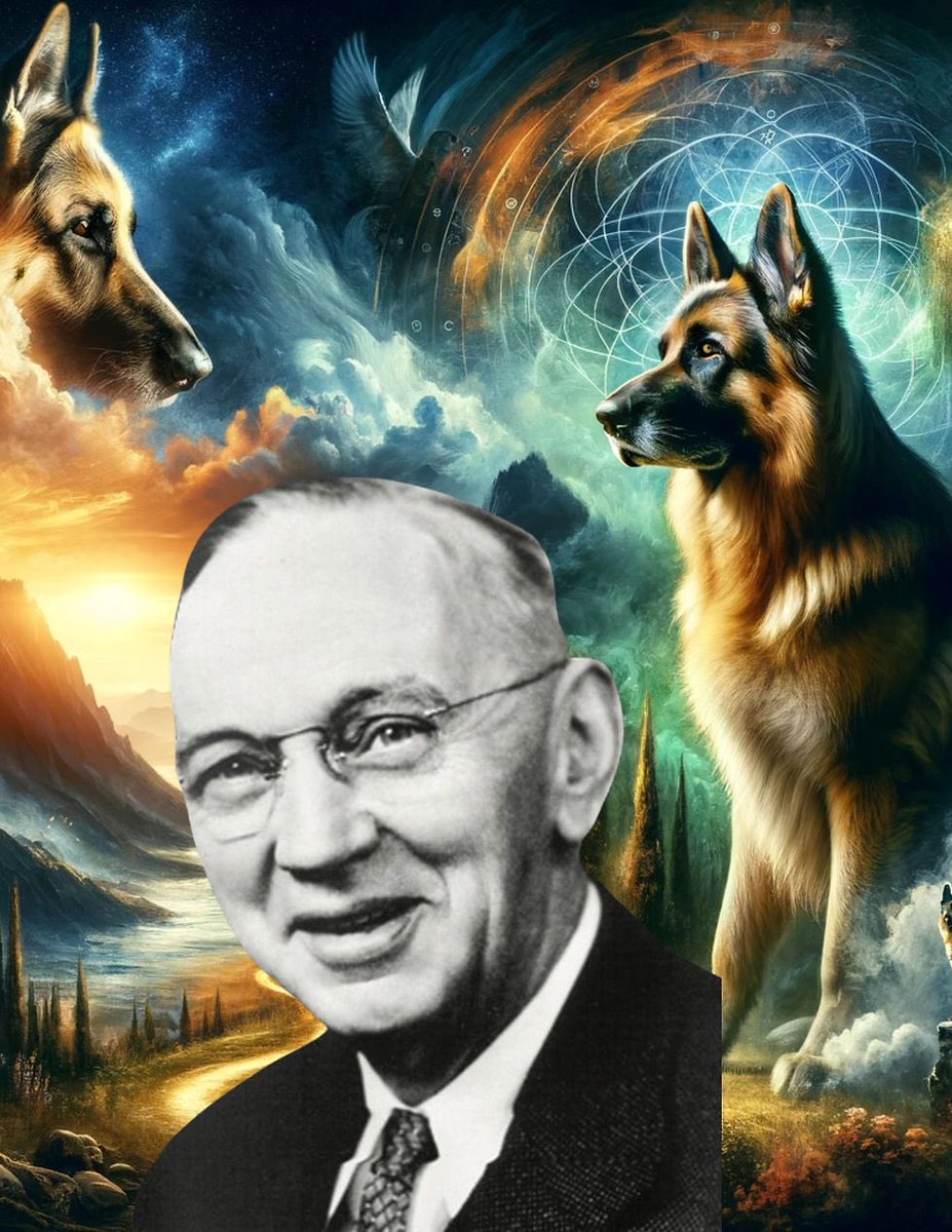 Did you that Edgar Cayce believed dogs were deeply connected to humans on a spiritual level, serving as soul companions with sacred purposes across lifetimes?

Cayce taught that dogs were not just pets but mission-bearers who arrive in our lives by divine design rather than