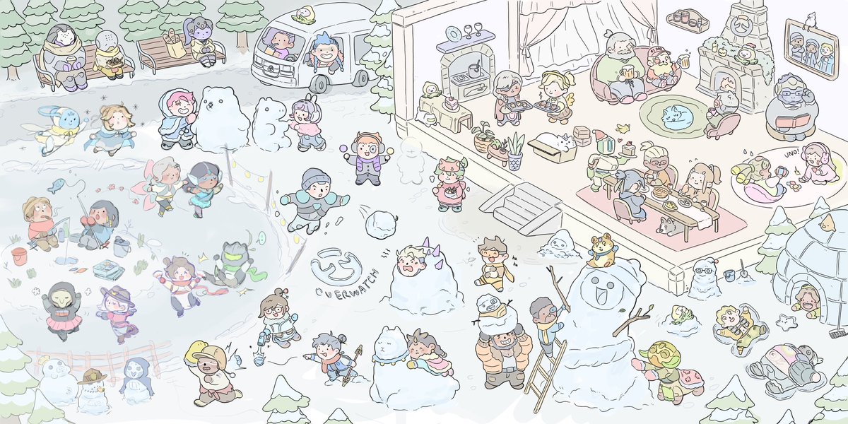 Almost finish linework
#Overwatch2fanart