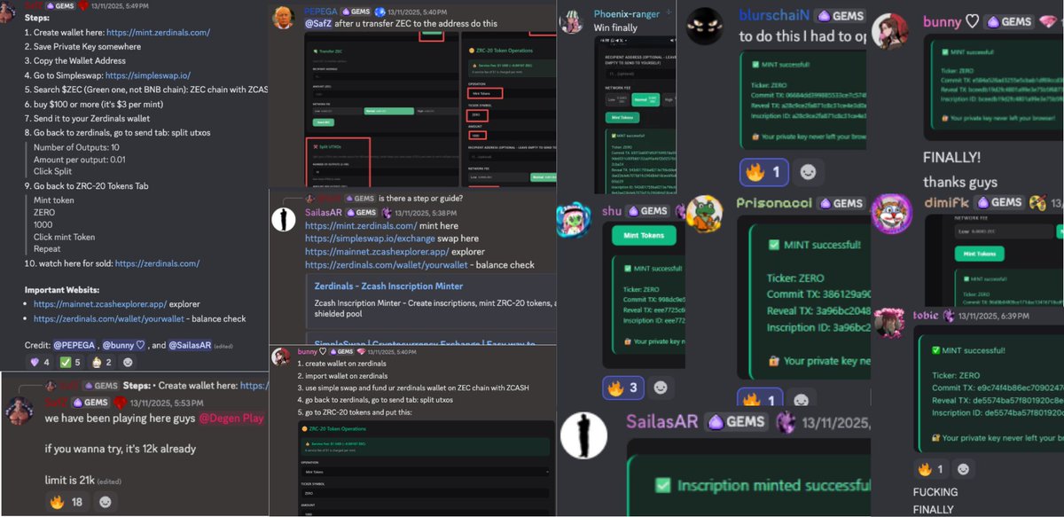 Not sure if you heard about Zerdinals

(Ofc not)

Marketplace just went live.

- 21k supply (public &amp; unlimited mints)
- Mint was $3
- Floor now $140 (46x 🔥)

And ofc we cooked it in <a href="/0xAlphaGEMs/">Alpha GEMS</a> 💎

Some made $$ thousands from peanuts

We never miss easy plays

GEMs on TOP 💎✊