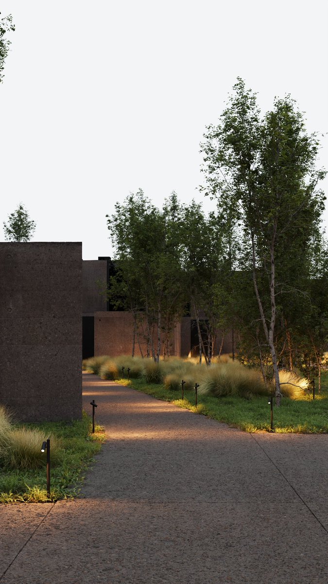 igorsirotov's tweet image. This exterior blends right into the landscape — clean lines, raw texture, and nature doing half the design work.
Modern minimalism meeting the wild.
#concretehome #modernarchitecture #minimalism