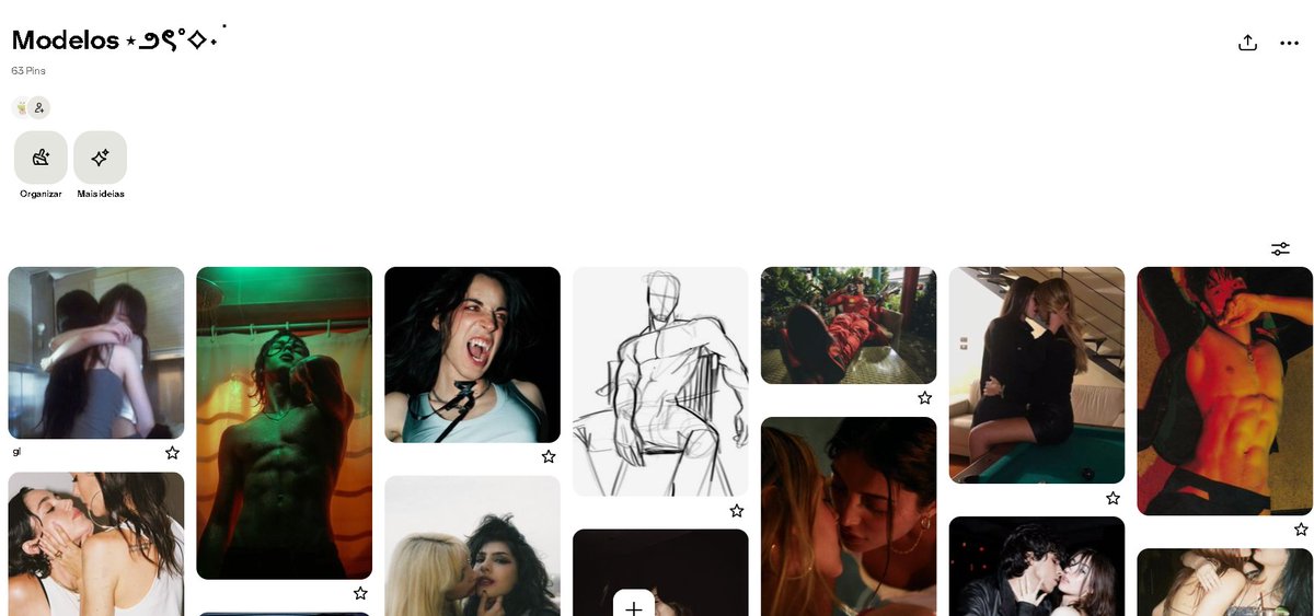 quando é comissão, os clientes mandam! de resto, eu realmente só procuro referências no pinterest da pose que quero