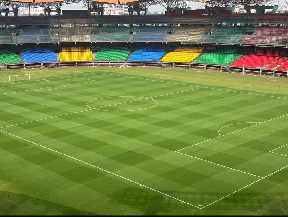 SmartGamerRaj1's tweet image. I&apos;m in love with this pitch of JLN Stadium 🏟️😍 #IndianFootball #KBFC