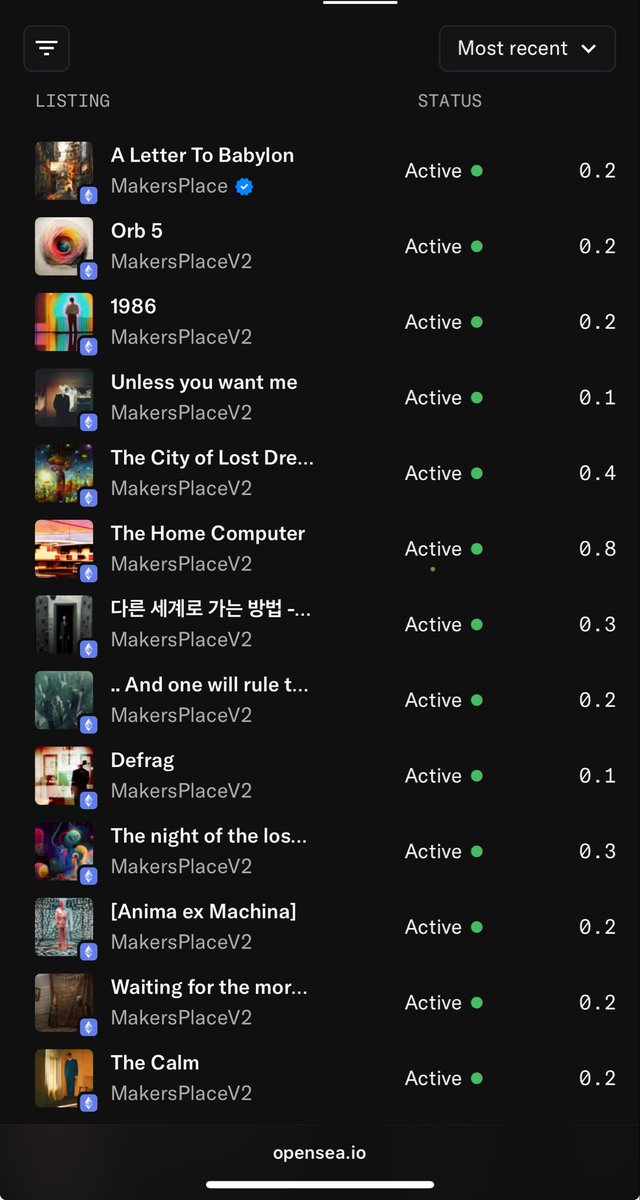 Loads of interesting OG NFTS from the golden era on sale, check them out now 😮👊🏻😎

opensea.io/0x05a7d3b2093f…
#nft #art #Collector #ogart #artist #NFTartist