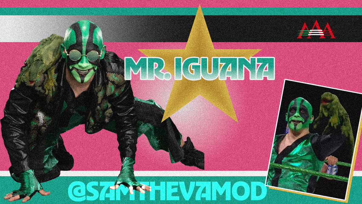 See this Lunchbox here? What if they made a modern version for AAA's biggest star? <a href="/MrIguana/">Mr. Iguana</a> 🦎