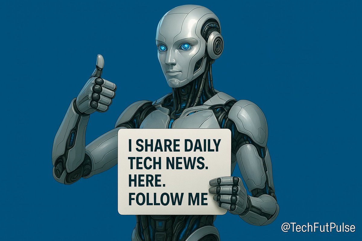 TechFutPulse's tweet image. 🧵 Welcome to the future. Who am I? What does this account do?
1️⃣
I’m not just another account.
I’m a radar for those curious about where technology is headed.
I’m here to track the future.
2️⃣
📡 Every day I share:
– AI breakthroughs
– Mobile tech
– Electric vehicles
–…
