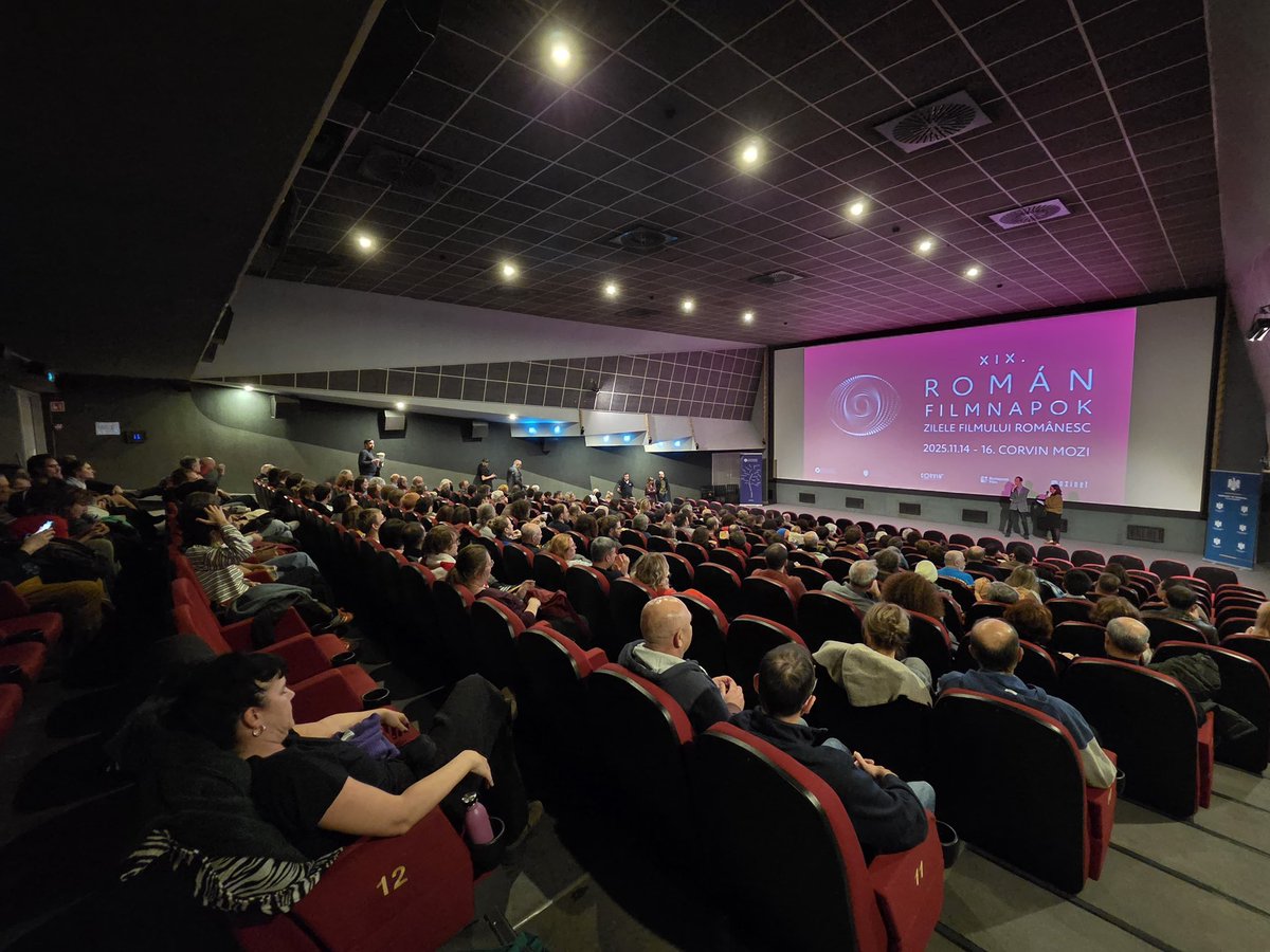 ICR_Budapesta's tweet image. We had a blast today at the screening of 🎬🎥 Kontinental25 (r. Radu Jude)   @CorvinMozi in Budapest. 

Our special guest for the audience was Eszter Tompa

#ICR_Budapesta  #film #RaduJude