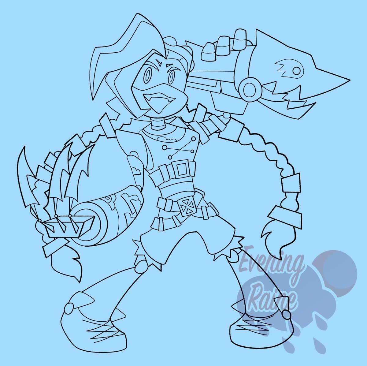 Evening Raine (Animator Arc frfr) 🍉 🏳️🌈 tweet media