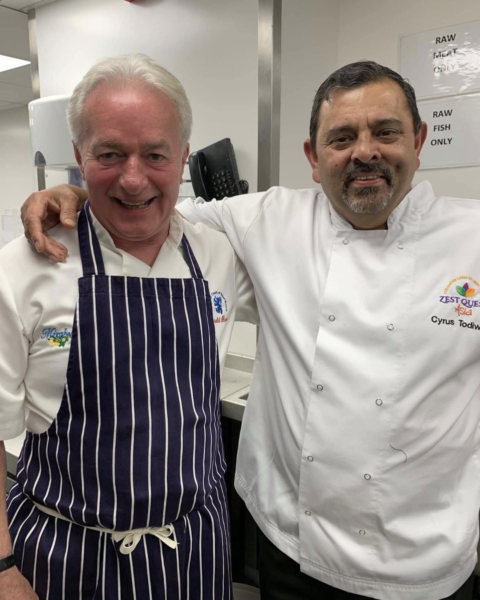 ZestQuestAsia's tweet image. @zestquestasia would like to thank @geraldroser 
Gerald was a chairman of the Master Chefs of Great Britain and has been a supporter of Zest Quest Asia since its first launch in 2012 and the first dinner in 2013. 

#zestquestasia2026 #zestquestasia #chefs #supporter #students