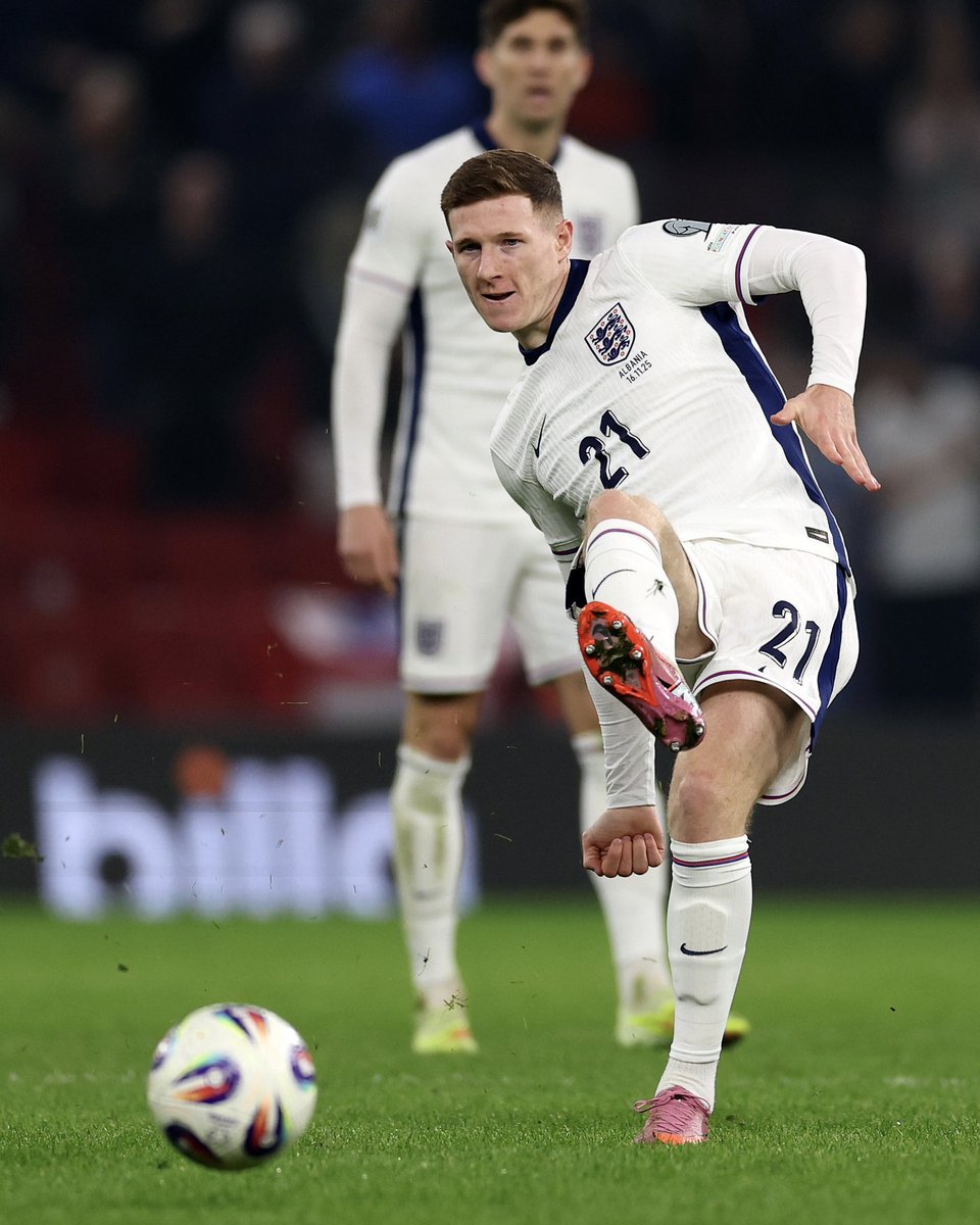 NFFC's tweet image. A 2-0 win tonight for Elliot and @England. 🦁